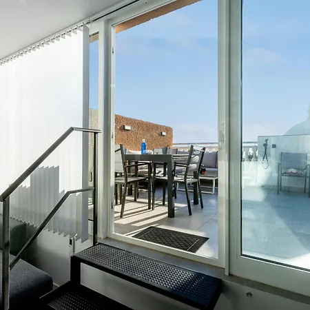 Chic With Great Terrace Апартаменты Плая-де-лас-Америкас